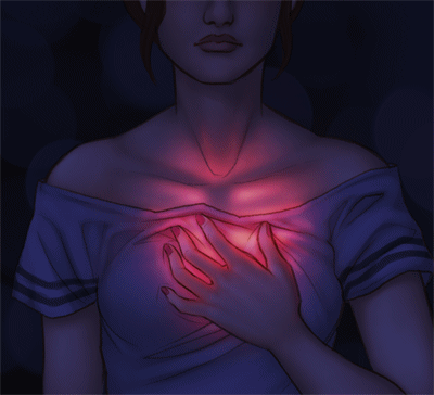  Corazón iluminándose