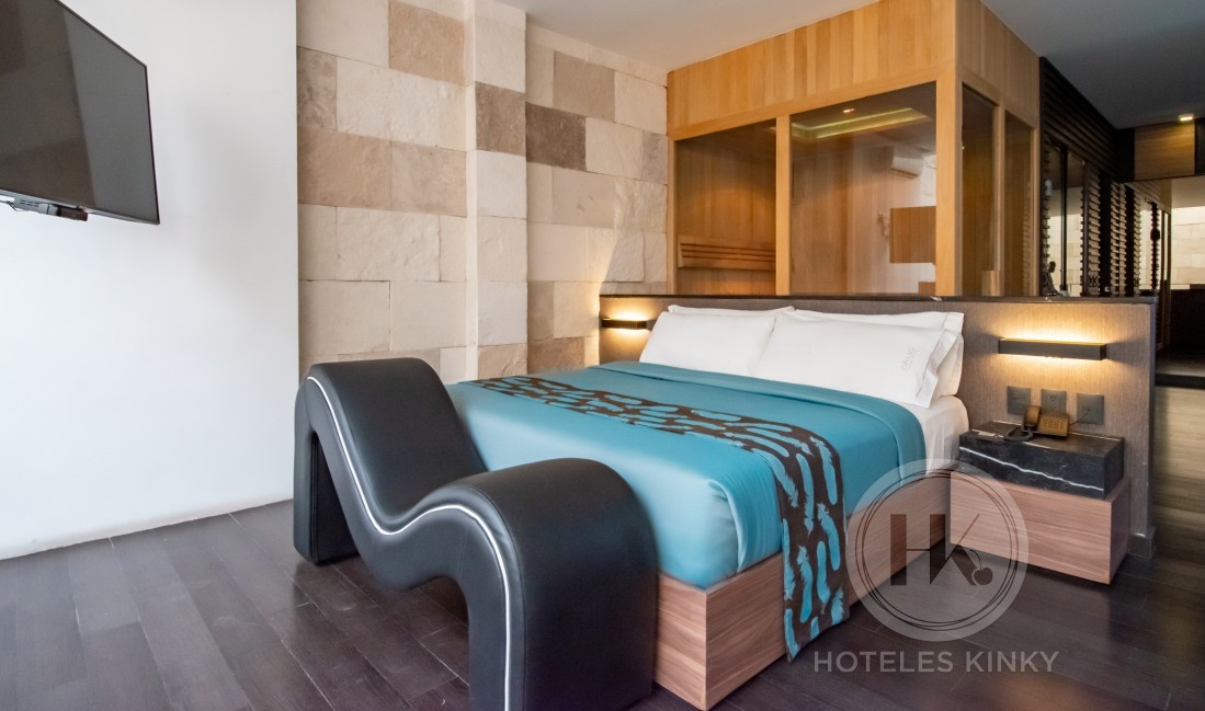 Habitaciòn Minialberca del Love Hotel Akua Luxury Suites 