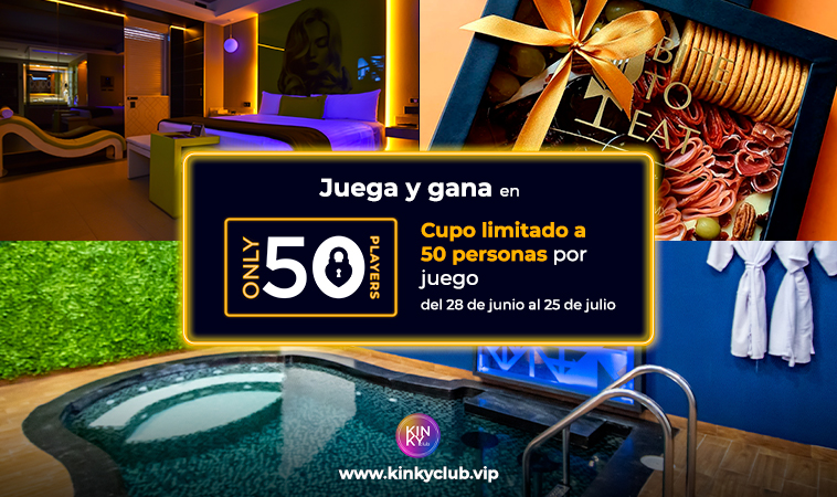  Only 50: ¡Juega por las experiencias más Kinky! 