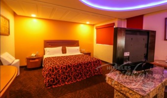 Habitación Junior Suite  del Motel Diamante Suites & Villas con Rampa Tántrica