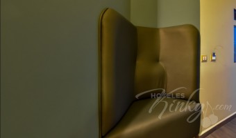 Habitación Villa  del Love Hotel Quinto Elemento  con Fajódromo